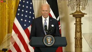 Biden WHOA Karine Jean Pierre intervenes This concludes the press conference Thanks everybody T [upl. by Carper]