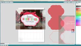 Silhouette Christmas Cards 101  Card 5 [upl. by Dnumsed]