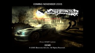 Need For Speed Most Wanted PS2 Demo Gameplay [upl. by Eednim566]