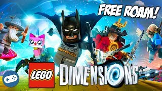 LEGO Dimensions Free Roam Gameplay Part 1 [upl. by Golanka]