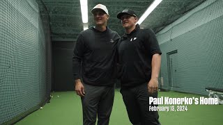 Paul Konerko amp Andrew Vaughn Hitting Session 21324 [upl. by Mayfield]