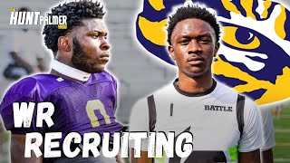 LSU Recruiting Update  Where Do Tigers Stand With TOP WR Recruits After Missing Out On CJ Wiley [upl. by Oika]