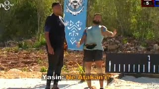 YASİN VE HAKEM  SURVİVOR KOMİK ANLAR YASİN [upl. by Assej]