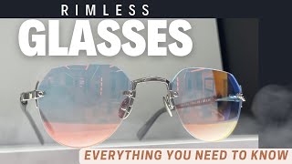 Rimless Glasses Buying Guide 2024  The Best Frame Brands Compared [upl. by Ahseinad]