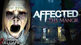 AFFECTED THE MANOR  Full VR Horror Game 1080p60fps nocommentary [upl. by Odnanref947]