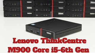 Lenovo ThinkCentre M900 Core i5 6500T 16GB RAM 256GB SSD Black [upl. by Napas]