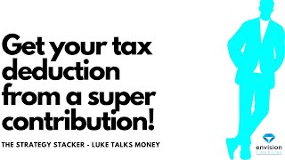 How do I get a super tax deduction before June  the steps to ensure you lower your tax this year [upl. by Amara]