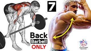 How to do Back Workout with Barbell Row [upl. by Procora]