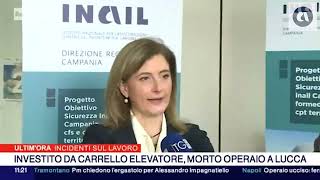 Campania Pomponio quotFermare gli infortuni sul lavoro con prevenzione e formazione mirataquot [upl. by Derr]