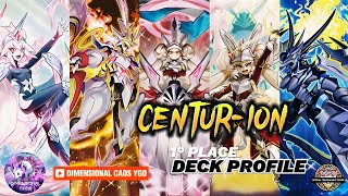 CENTURION 1° lugar Torneo ots DECK PROFILE Yugioh [upl. by Cooper]