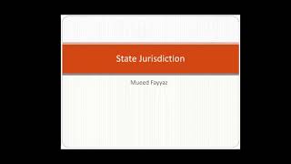 State Jurisdiction kinds and principles under International Law [upl. by Najtsirk]