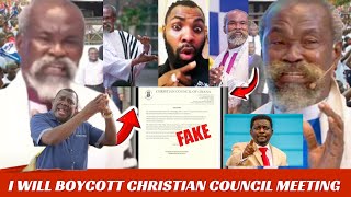 SACK me and I will EXPOSE youPapa Adom Kyei warn Christian council [upl. by Myrta776]