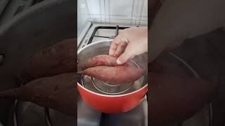 Sweet potato recipe 🍠 😋  ytshorts sweetpotato kkcooks84 subscribe 👍🏼 [upl. by Introk]