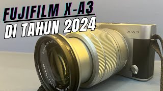 Review Kamera Mirrorless Fujifilm XA3 di Tahun 2024 Masih Layak Beli [upl. by Nevla]