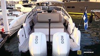 2019 XO Yachts XO Cruiser  Walkaround  2018 Cannes Yachting Festival [upl. by Sinnej999]