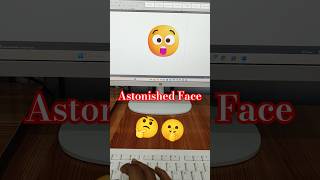 Astonished Face 😲😲 Ms Word Symbol Shortcut Key shorts shortcutkeys msword computer trending [upl. by Anipsed]