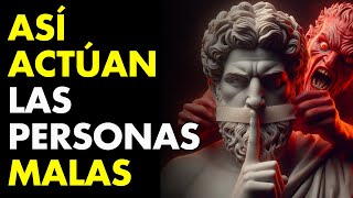 15 SEÑALES para IDENTIFICAR a una PERSONA PELIGROSA en tu vida  ESTOICISMO [upl. by Nageem]