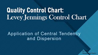 Levey Jennings Chart [upl. by Irra]