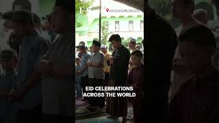 Watch Eid Celebrations Across The World  Subscribe to Firstpost [upl. by Nnaer]