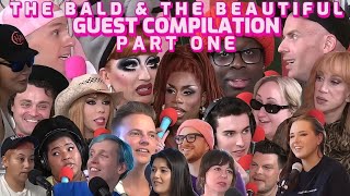 Funniest Part From Each Guest Episode Part 1 The Bald amp The Beautiful Compilation  Trixie amp Katya [upl. by Rebhun]