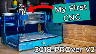 My First CNC was Surprisingly EASY  SainSmart 3018 PROver V2 Review [upl. by Coleville]