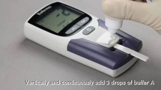 Xpress A1c Demonstration 2  Accurex Biomedical  High Precision [upl. by Notseh]