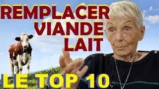 Remplacer VIANDE Et Lait Ft Irene Grosjean  TOP 10 Des Aliments Pour Devenir Végétarien [upl. by Kassia]