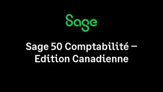 Sage 50 Comptabilité—Edition Canadienne 20162  Feuillets T4A [upl. by Reehsab]