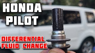 HONDA PILOT Differential Fluid Change   StepbyStep DIY Guide  2009  2015 [upl. by Lani]