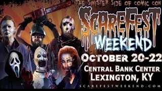 Scarefest Weekend Horror Convention  Lexingtonky 2023 [upl. by Nancee]