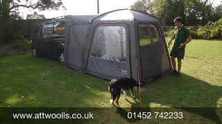 Vango Tailgate Hub Low Awning Review Video 2023 [upl. by Hedva]