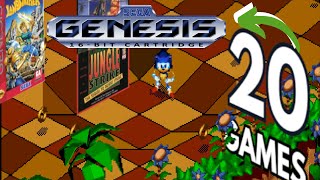 20 Sega 🔵GENESIS games with ISOMETRIC 🎥 camera  BEST perspective in CLASSIC games❓ [upl. by Cousins]