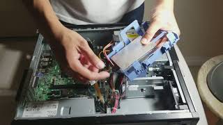 Dell optiplex 3010 hard drive replacement [upl. by Allicerp]