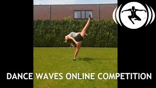 Dance Waves online competition  Modern  13 yo  Merel Stassen [upl. by Eahsat]