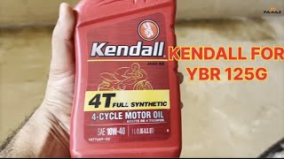 The best oil for Motorbikes in Pakistan  is Kendall the best Oil for YBR 125 or GS 150 [upl. by Sirois]