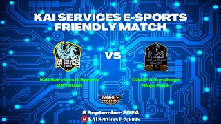 Friendly Match  KAI Services ESports  KATSUMI vs DAOP 8 Surabaya ESports  Ninja Pasir [upl. by Alaaj]