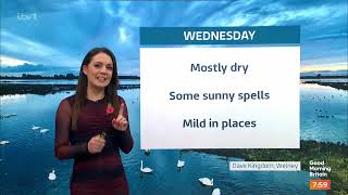 Laura Tobin  GMB Weather 06Nov2024 [upl. by Mata363]