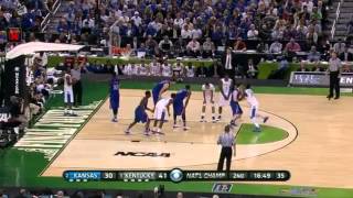 1 Kentucky vs 2 Kansas  422012  NCAA Mens Basketball National Championship Final [upl. by Adekam387]