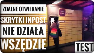 Zdalne otwieranie paczkomatu INPOST  nie wszędzie działa  ForumWiedzy [upl. by Warring]