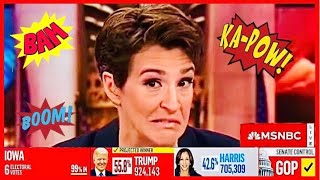 Watch Rachel Maddow AGAIN get that STUPID SMIRK Wiped off of Her Face 2024 Election version [upl. by Akihsan]