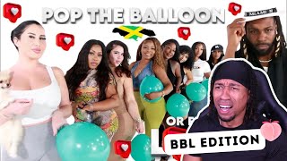 BBL EDITION Pop The Balloon Or Find Love TPindell Reacts [upl. by Gebler548]