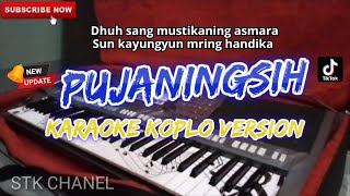 PUJANINGSIH DUH SANG MUSTIKANING ASMORO KARAOKE DANGDUT KOPLO STK CHANEL [upl. by Nairahcaz675]