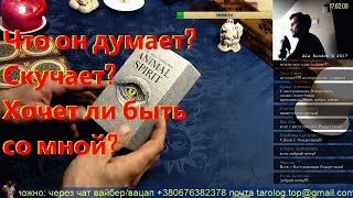 Гадание онлайн Таро Что он думает Скучает Хочет ли быть со мной Алехандро Таро онлайн [upl. by Ahsinat]