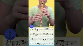 🎼Samba Lelê  tutorial para flauta doce com partitura [upl. by Lenaj991]