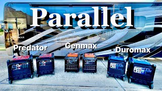 Paralleling the Genmax 9K Duromax 9K and Predator 95K [upl. by Uolyram]