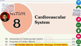 Important topics for cardiovascular physiology from sembulingam BY DRVISHWA WHATSAP 919930788955 [upl. by Stolzer]