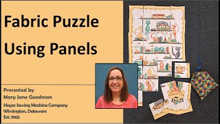 How to Make a Fabric Puzzle Using Quilt Panels [upl. by Qirat460]