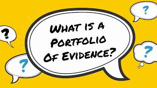 What is a Portfolio of Evidence [upl. by Asfah]