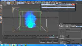 Plugin cinema 4D como crear fuego y humo para hacer intros Tutorial de TURBULENCE FD 2013 [upl. by Ailla]