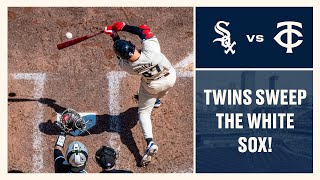 White Sox vs Twins Game Highlights 42524  MLB Highlights [upl. by Hocker260]